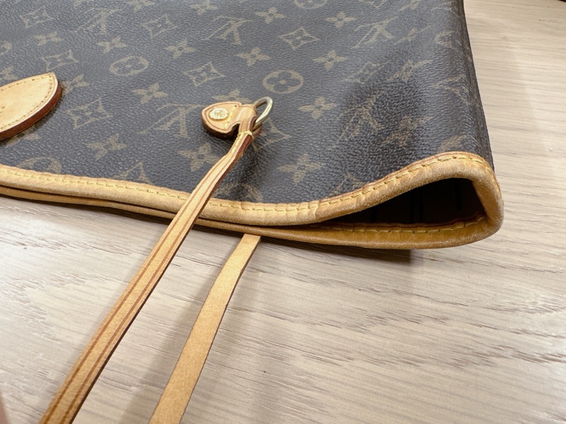 （出售）二手品 Louis Vuitton Neverfull monogram老花大款帆布肩背/手提包-12