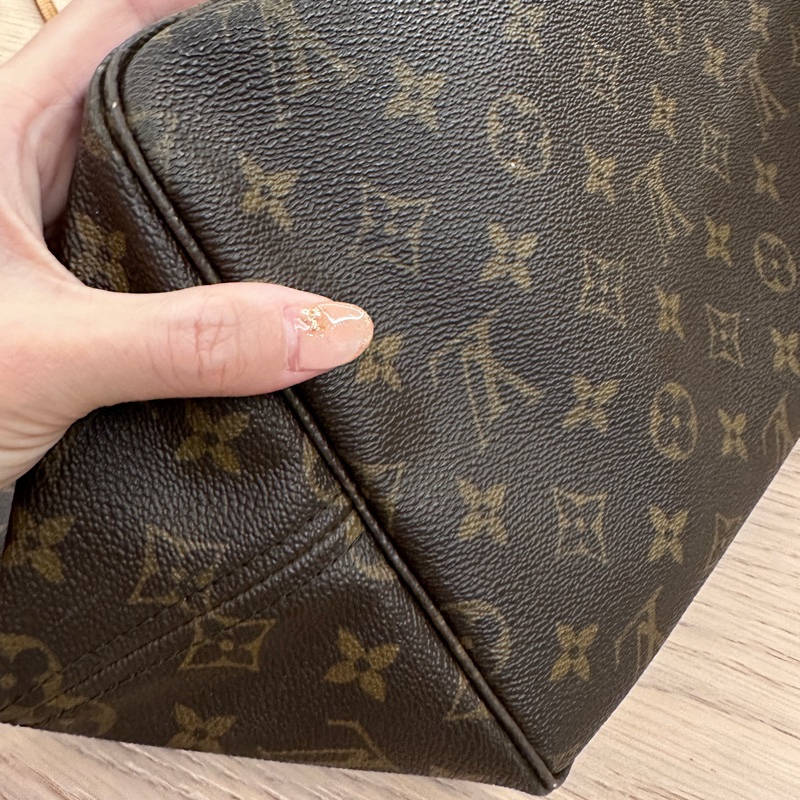 （出售）二手品 Louis Vuitton Neverfull monogram老花大款帆布肩背/手提包-13