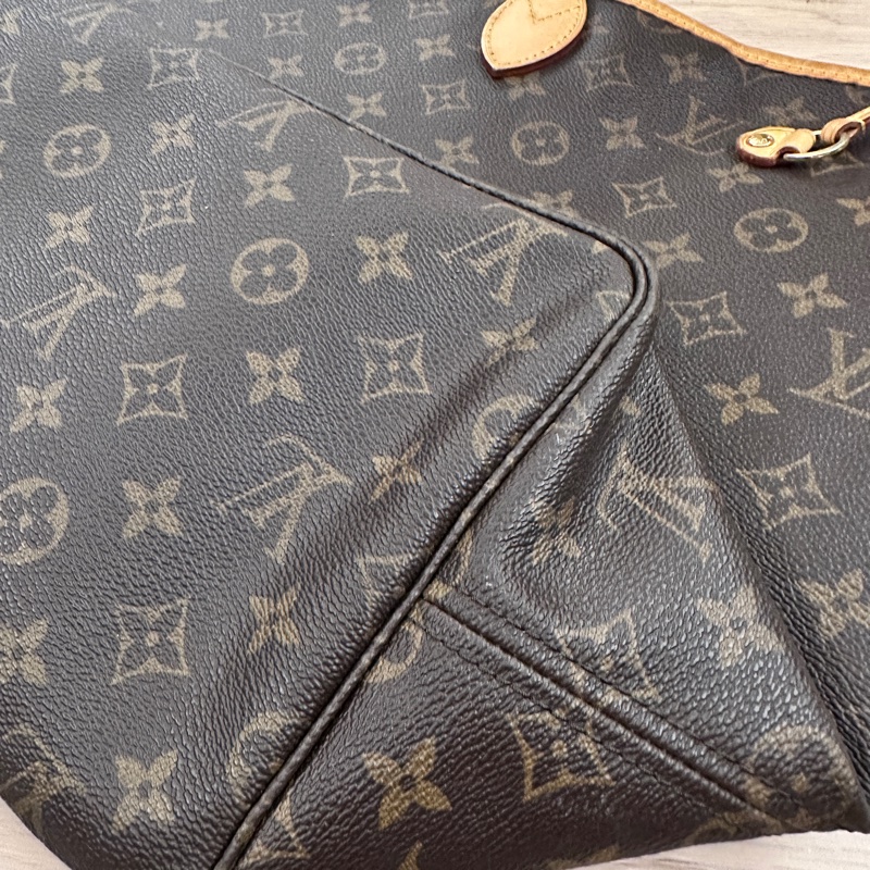 （出售）二手品 Louis Vuitton Neverfull monogram老花大款帆布肩背/手提包-14