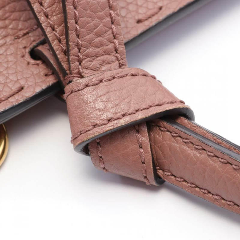 【日本直送】中古GUCCI[B]GG Marmont 真皮手提包 臟粉色 兩用款-4