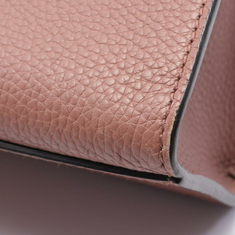 【日本直送】中古GUCCI[B]GG Marmont 真皮手提包 臟粉色 兩用款-5