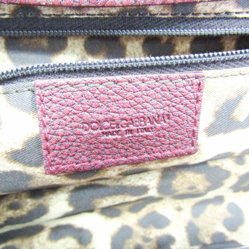 【日本直送】Dolce & Gabbana 女士皮革托特包波爾多-8