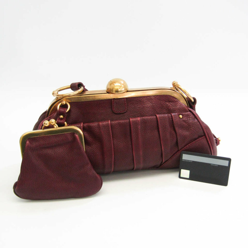 【日本直送】Dolce & Gabbana 女士皮革托特包波爾多-9