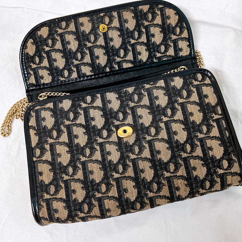 Dior 經典老花鏈條包 vintage 古董中古包-1