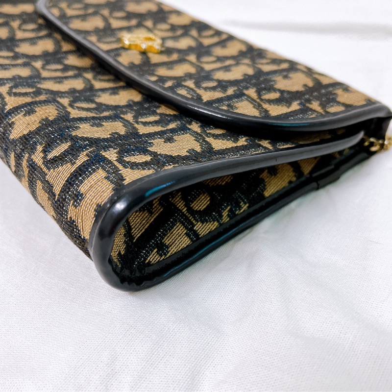 Dior 經典老花鏈條包 vintage 古董中古包-7