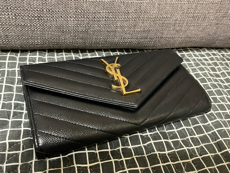 YSL 魚子醬長夾-5