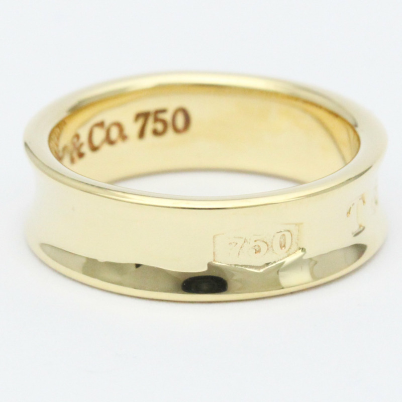 【日本直送】蒂芙尼 1837 戒指 黃金 (18K) 時尚無石戒指 黃金-4