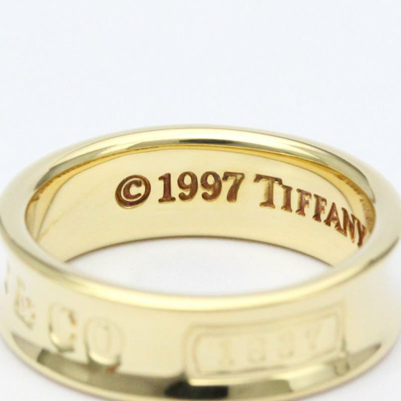 【日本直送】蒂芙尼 1837 戒指 黃金 (18K) 時尚無石戒指 黃金-5