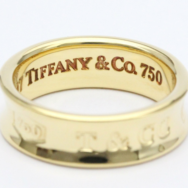 【日本直送】蒂芙尼 1837 戒指 黃金 (18K) 時尚無石戒指 黃金-8