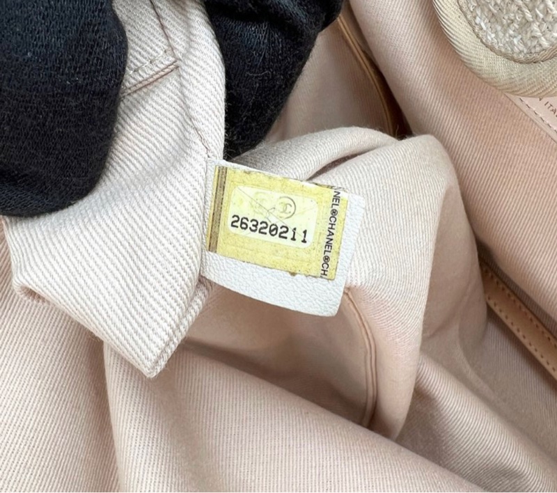 Chanel米色海灘包-10