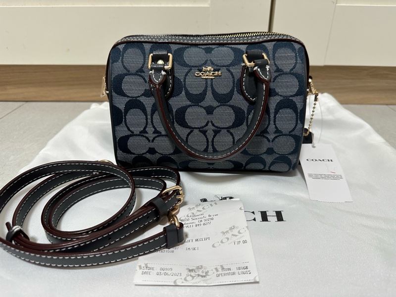 ❤️Coach 小波士頓包 （丹寧牛仔）-1