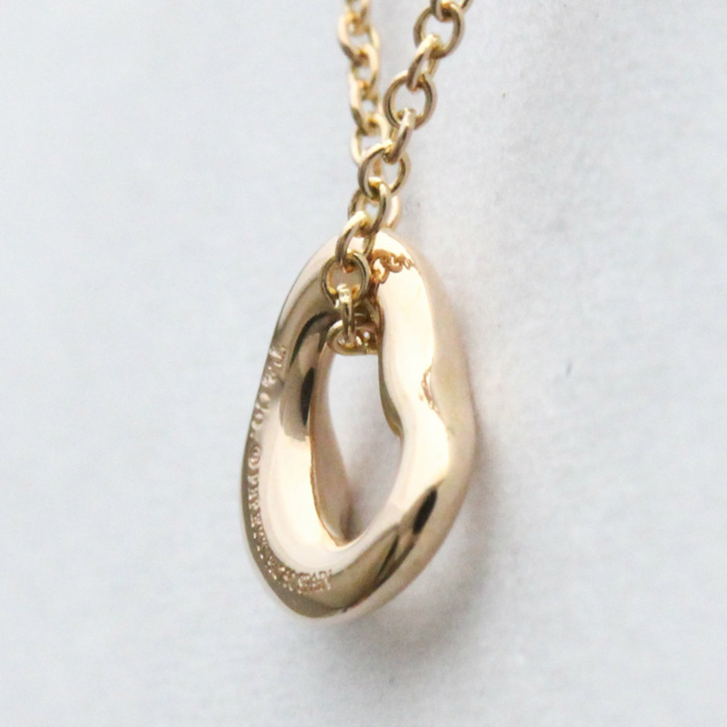【日本直送】拋光 TIFFANY Open Heart Mini by Elsa Peretti 18K 玫瑰金項鍊 BF558008-2