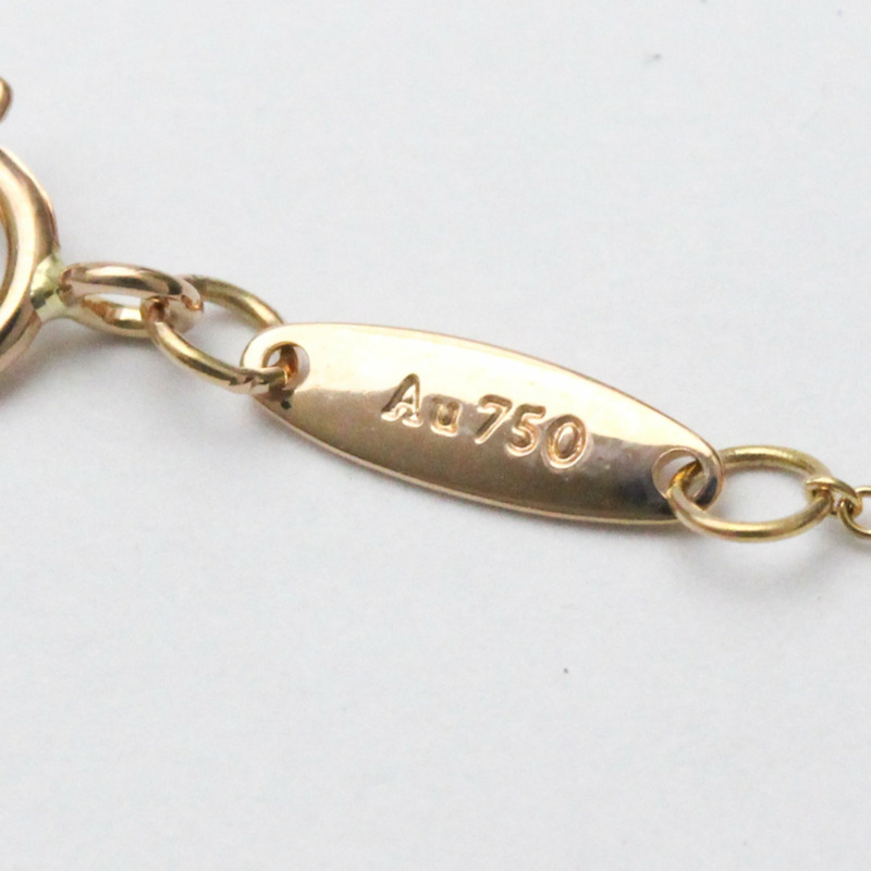 【日本直送】拋光 TIFFANY Open Heart Mini by Elsa Peretti 18K 玫瑰金項鍊 BF558008-8