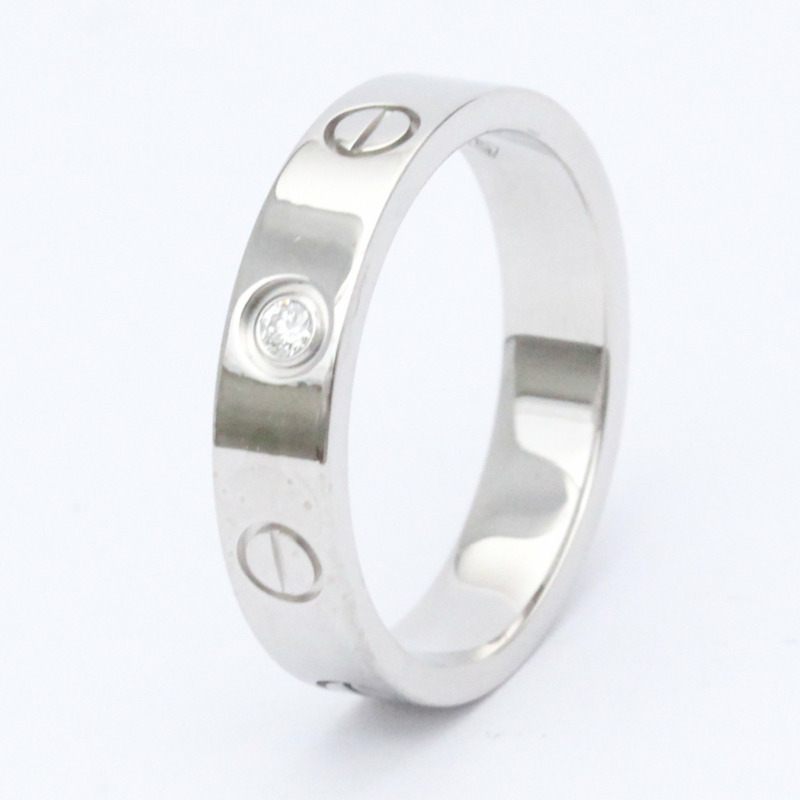 【日本直送】Cartier Love B4050500 白金 (18K) 鑽石戒指克拉/0.02-1
