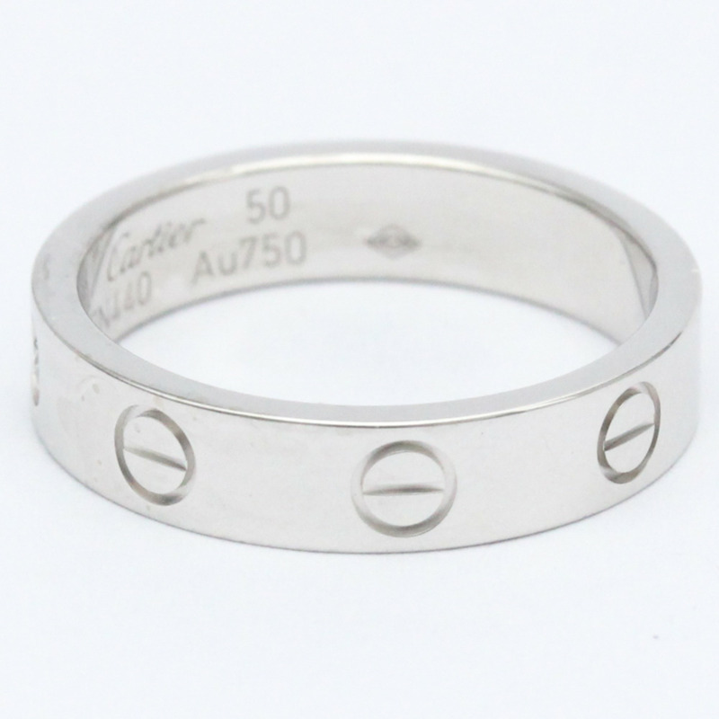 【日本直送】Cartier Love B4050500 白金 (18K) 鑽石戒指克拉/0.02-2