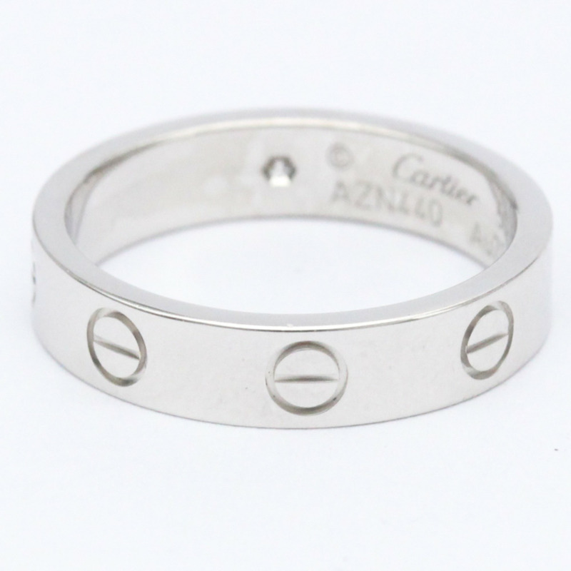 【日本直送】Cartier Love B4050500 白金 (18K) 鑽石戒指克拉/0.02-3