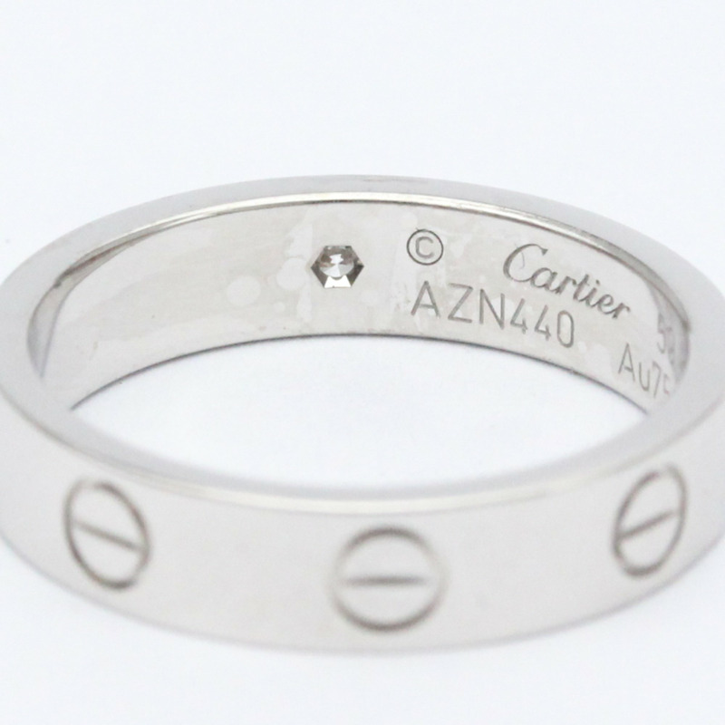 【日本直送】Cartier Love B4050500 白金 (18K) 鑽石戒指克拉/0.02-7
