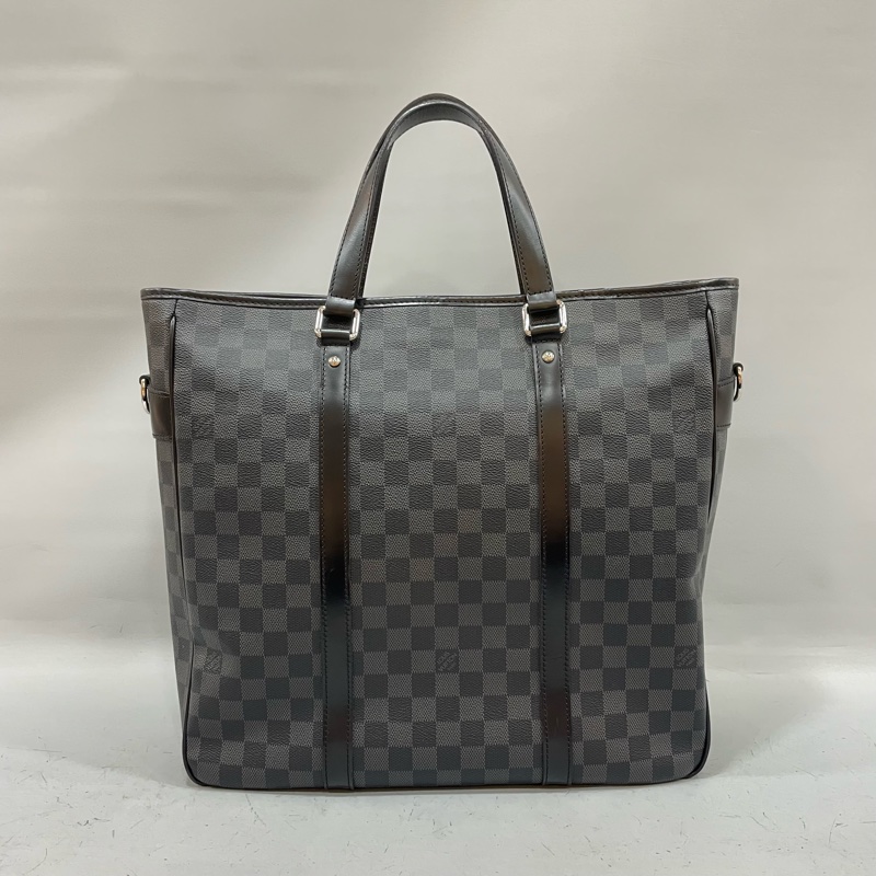 Louis Vuitton N41259黑棋盤格手提斜背公事包Taodao PM-1