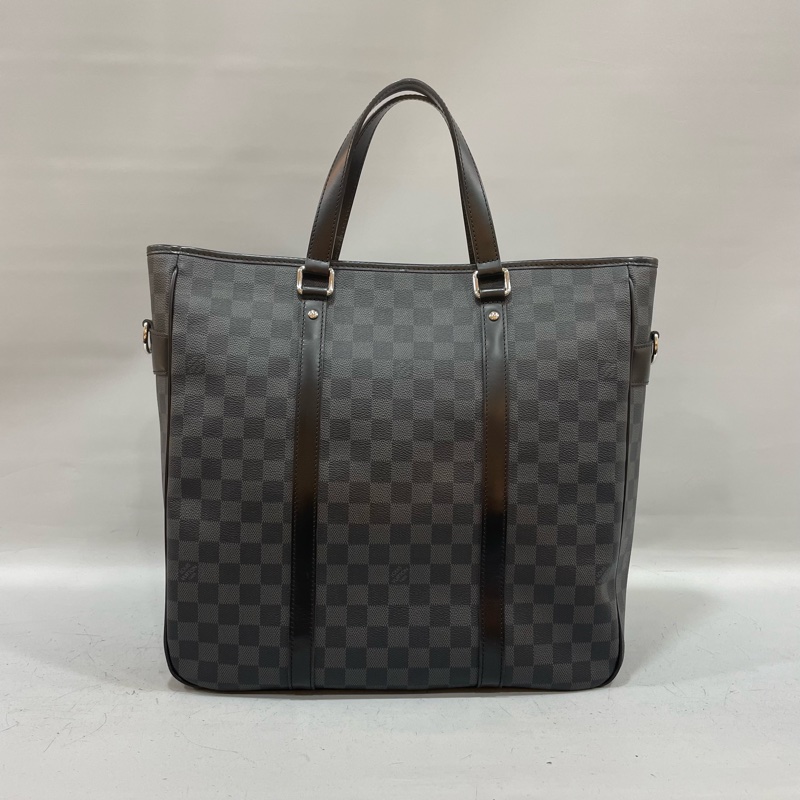 Louis Vuitton N41259黑棋盤格手提斜背公事包Taodao PM-3