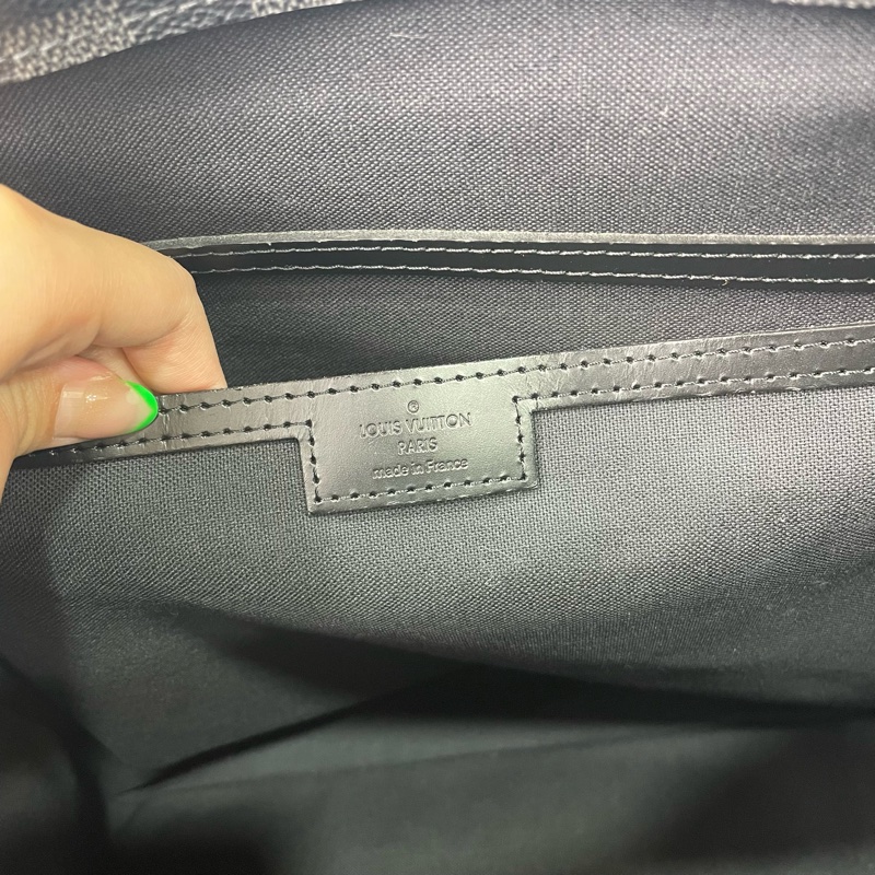 Louis Vuitton N41259黑棋盤格手提斜背公事包Taodao PM-14