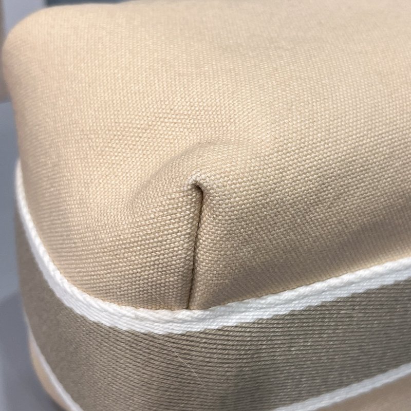 Hermes 愛馬仕 奶茶色TROUSSE 盥洗包/手提包/飯盒包/收納包/便當袋-5