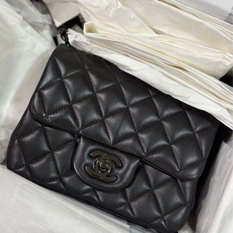 CHANEL 方胖all black、金球牛仔、珍珠包-0
