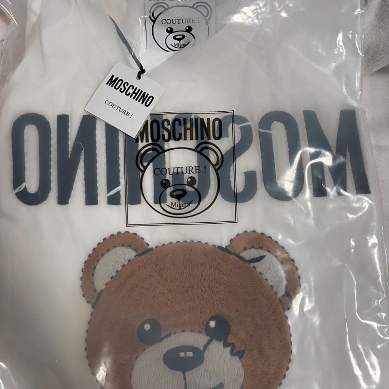Moschino刺繡小熊T-0