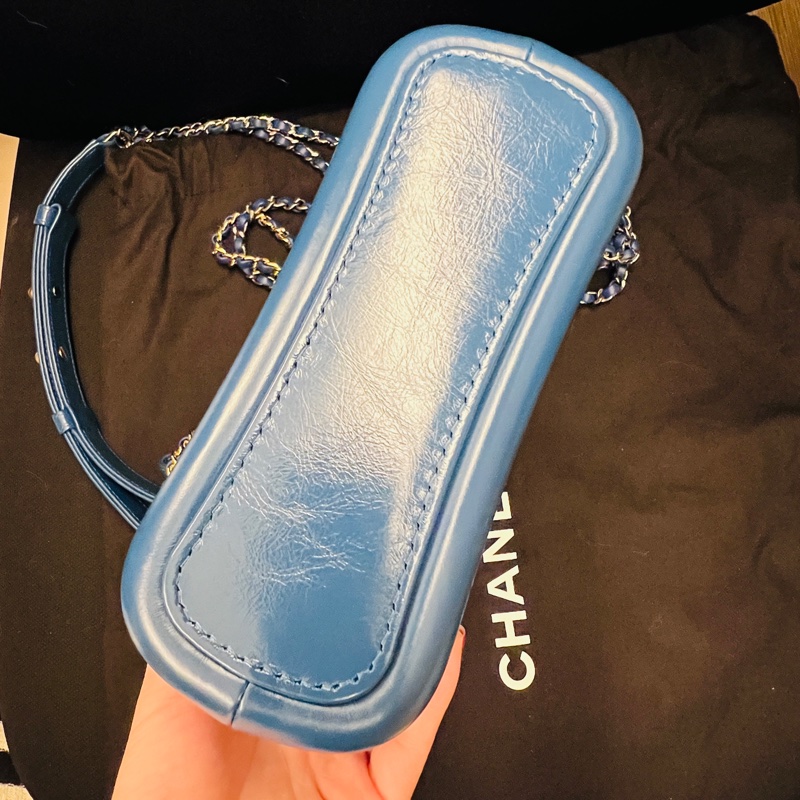 Chanel 流浪包雙鍊最美小號-10