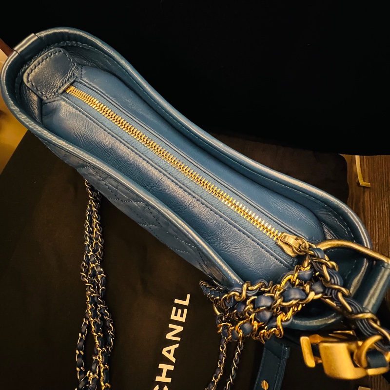 Chanel 流浪包雙鍊最美小號-12