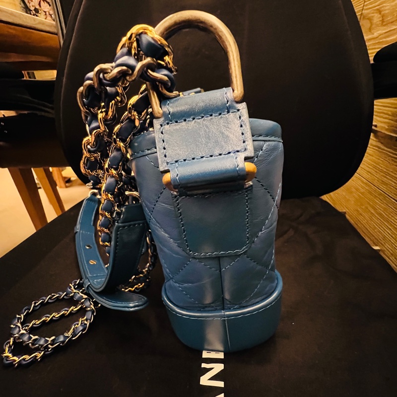 Chanel 流浪包雙鍊最美小號-21