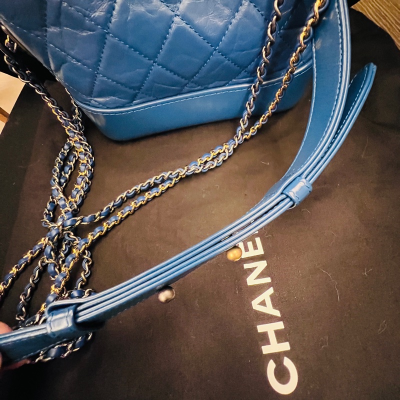 Chanel 流浪包雙鍊最美小號-23