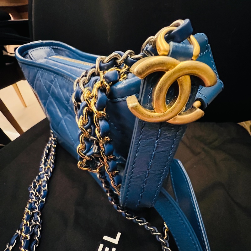 Chanel 流浪包雙鍊最美小號-24