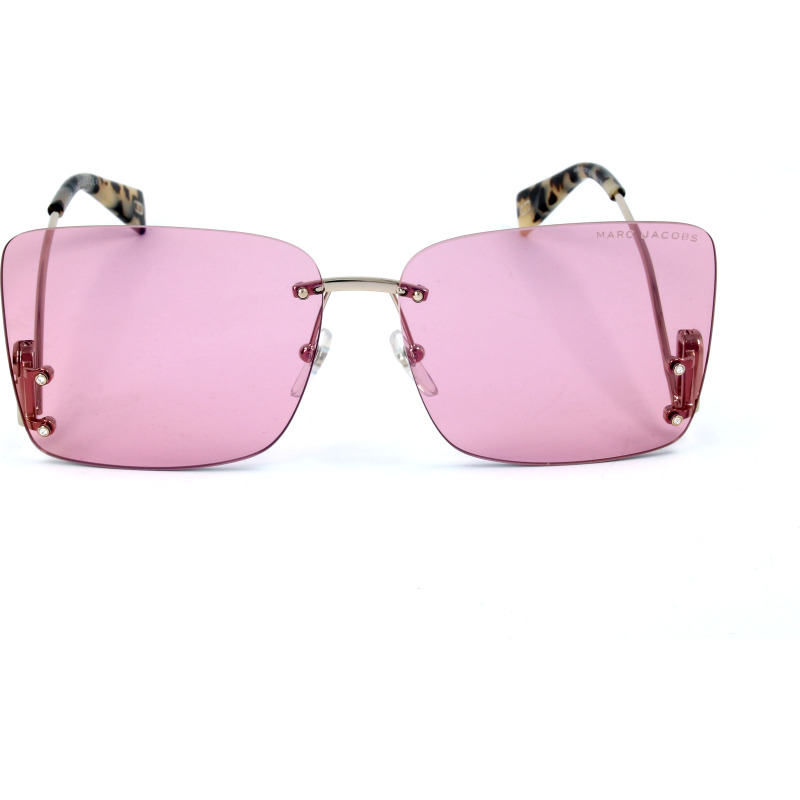 【義大利直送】全新品 Marc jacobs 乳白色酒紅色太陽鏡-0