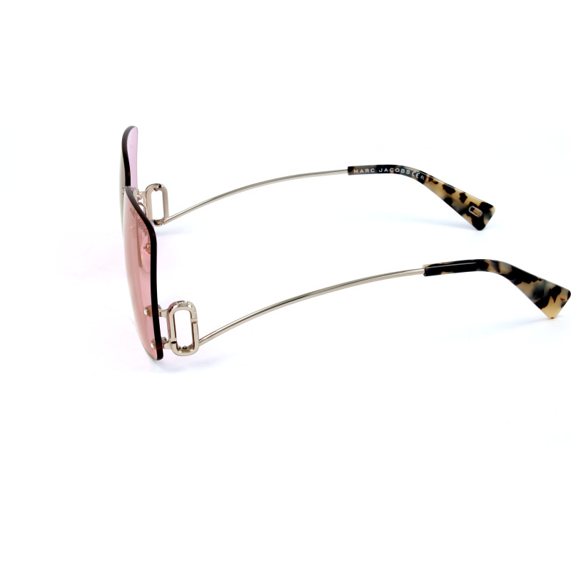 【義大利直送】全新品 Marc jacobs 乳白色酒紅色太陽鏡-2