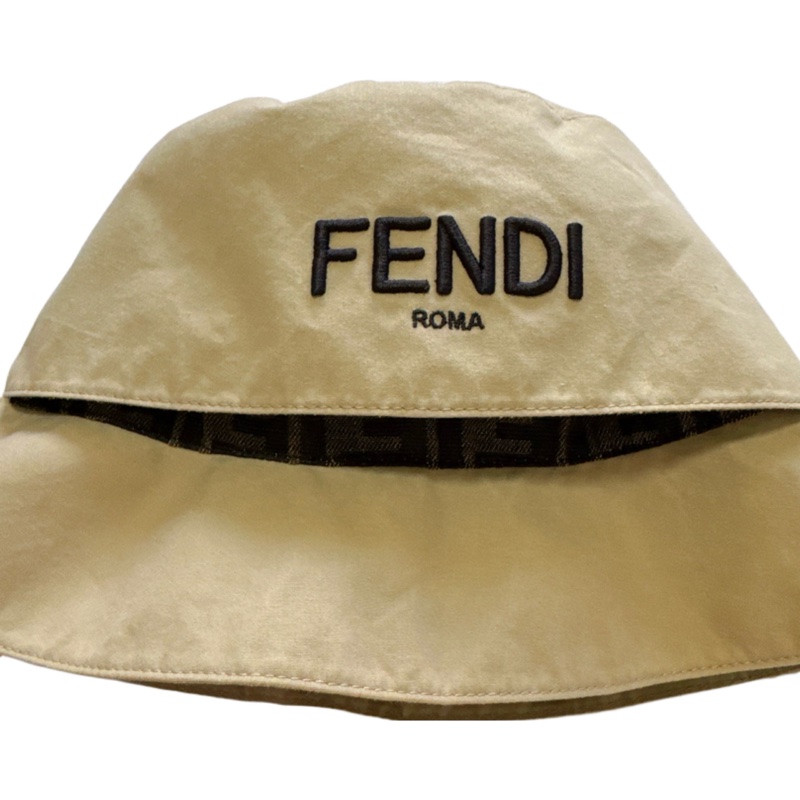 Fendi雙面帆布漁夫帽-3