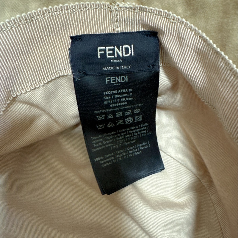 Fendi雙面帆布漁夫帽-4