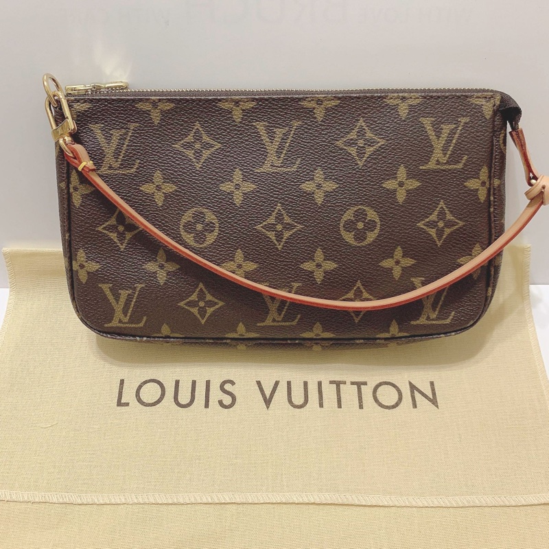 二手精品 Louis Vuitton 路易威登 LV M51980大款麻將包 含鑑定證明❤️-0