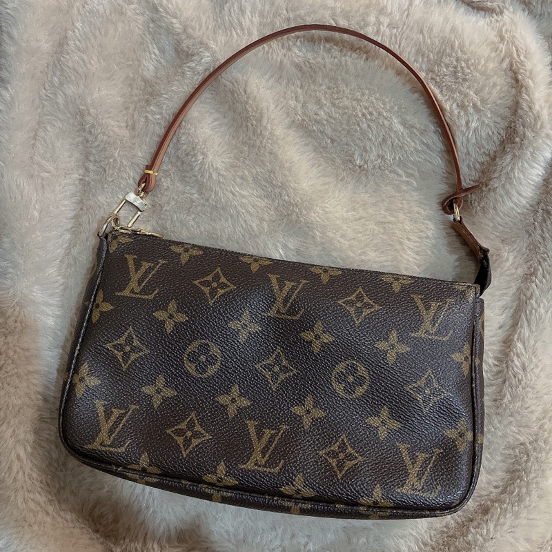 二手精品 Louis Vuitton 路易威登 LV M51980大款麻將包 含鑑定證明❤️-1