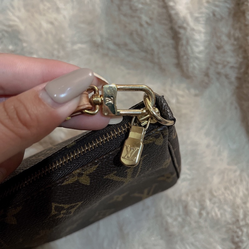 二手精品 Louis Vuitton 路易威登 LV M51980大款麻將包 含鑑定證明❤️-5