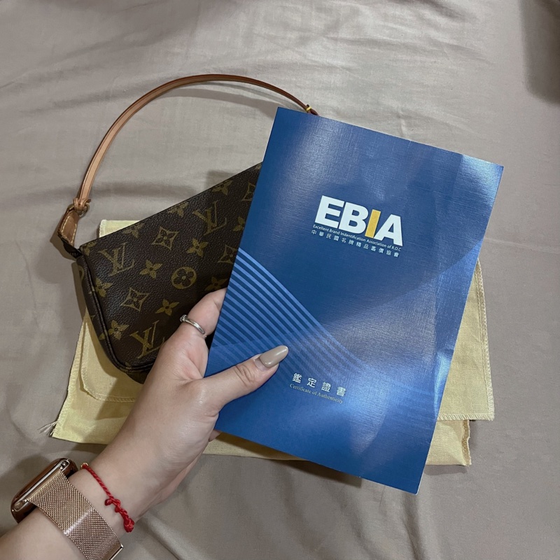 二手精品 Louis Vuitton 路易威登 LV M51980大款麻將包 含鑑定證明❤️-7