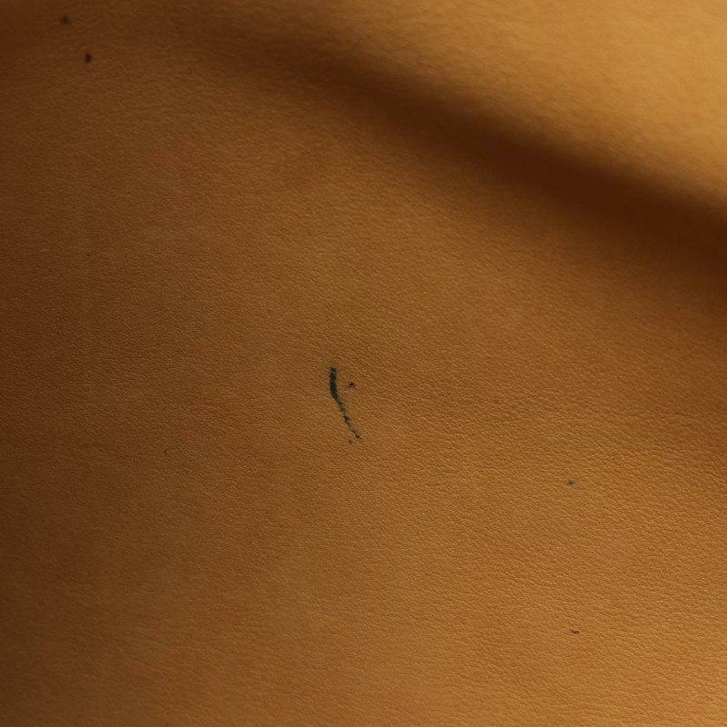 【日本直送】中古LOEWE[B]anagram 手提包 托特包 絨面革 真皮 棕黃色 深棕色-7