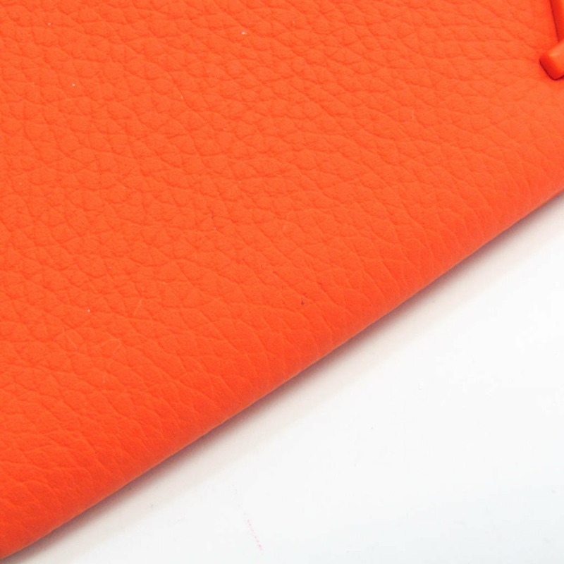 【日本直送】路易威登 Pochette Cle Aerogram M81032 男士、女士皮革鑰匙包橙色-3