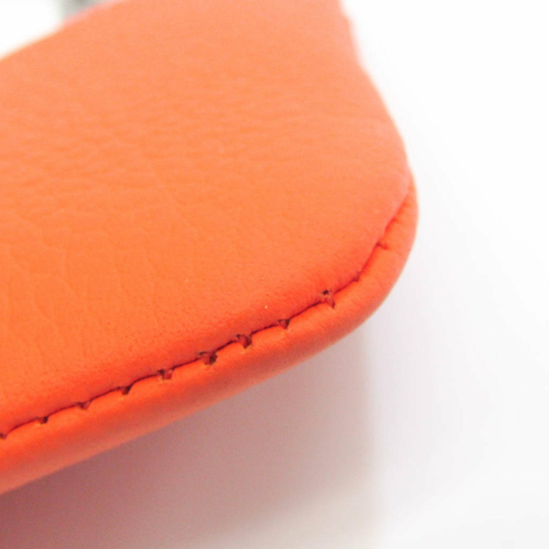 【日本直送】路易威登 Pochette Cle Aerogram M81032 男士、女士皮革鑰匙包橙色-6