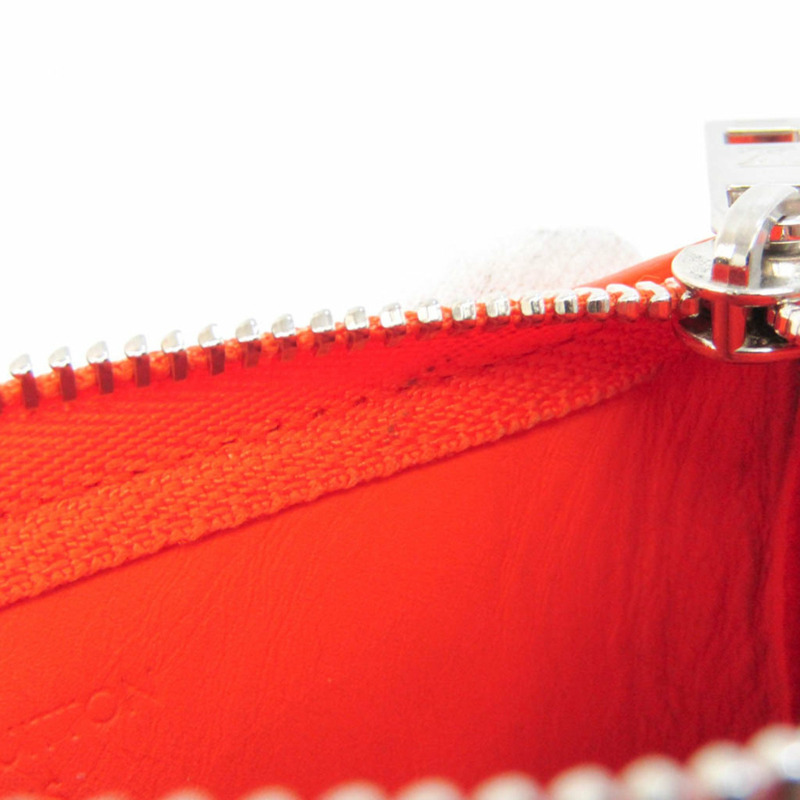 【日本直送】路易威登 Pochette Cle Aerogram M81032 男士、女士皮革鑰匙包橙色-7