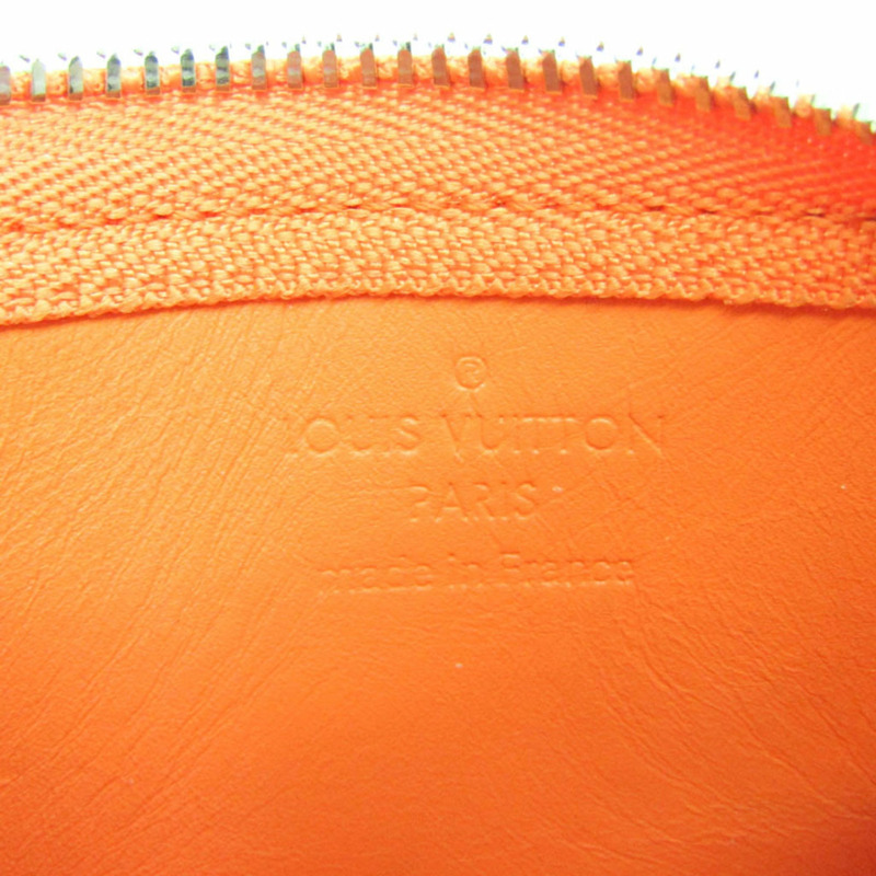 【日本直送】路易威登 Pochette Cle Aerogram M81032 男士、女士皮革鑰匙包橙色-9