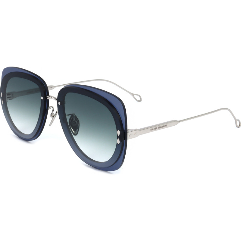 【義大利直送】全新品 Isabel marant 銀藍色太陽鏡-1