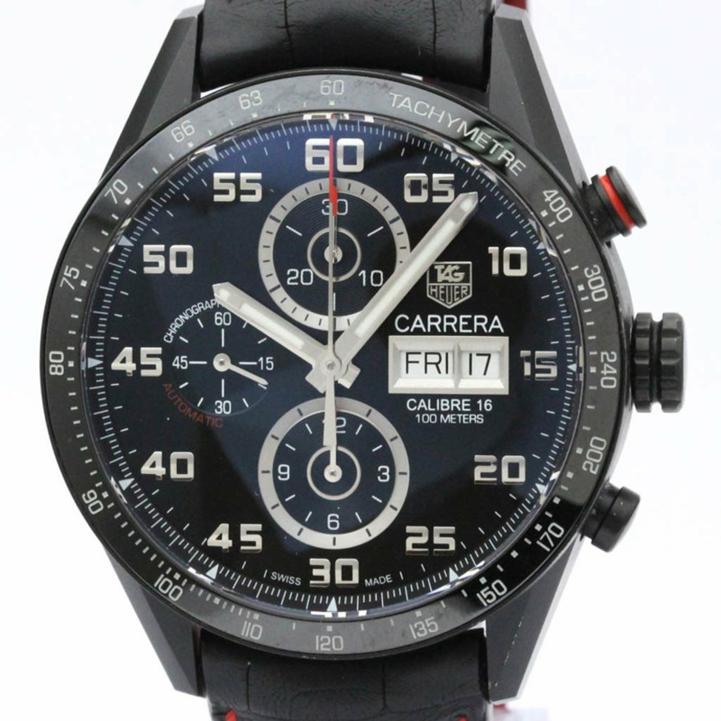 【日本直送】TAG HEUER Carrera Calibre 16 計時碼表男士腕錶 CV2A81 BF557923-0
