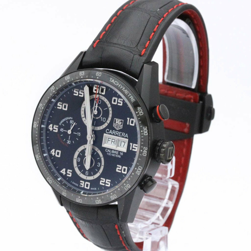 【日本直送】TAG HEUER Carrera Calibre 16 計時碼表男士腕錶 CV2A81 BF557923-1