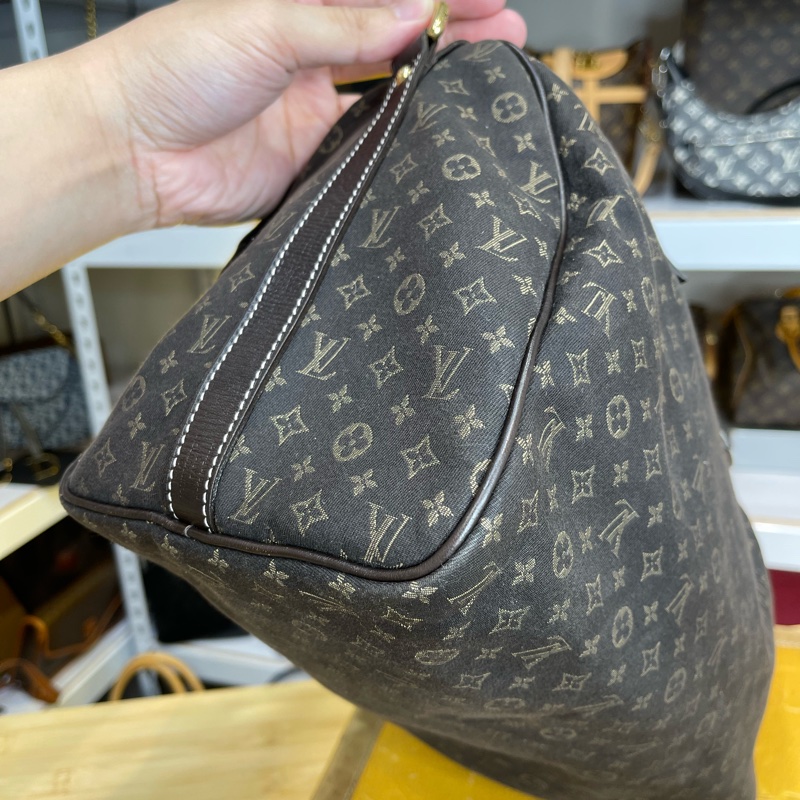 Louis Vuitton MINI老花帆布 speedy 30cm背帶款⚜️稀有貨色-4