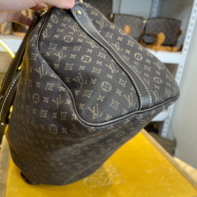 Louis Vuitton MINI老花帆布 speedy 30cm背帶款⚜️稀有貨色-5